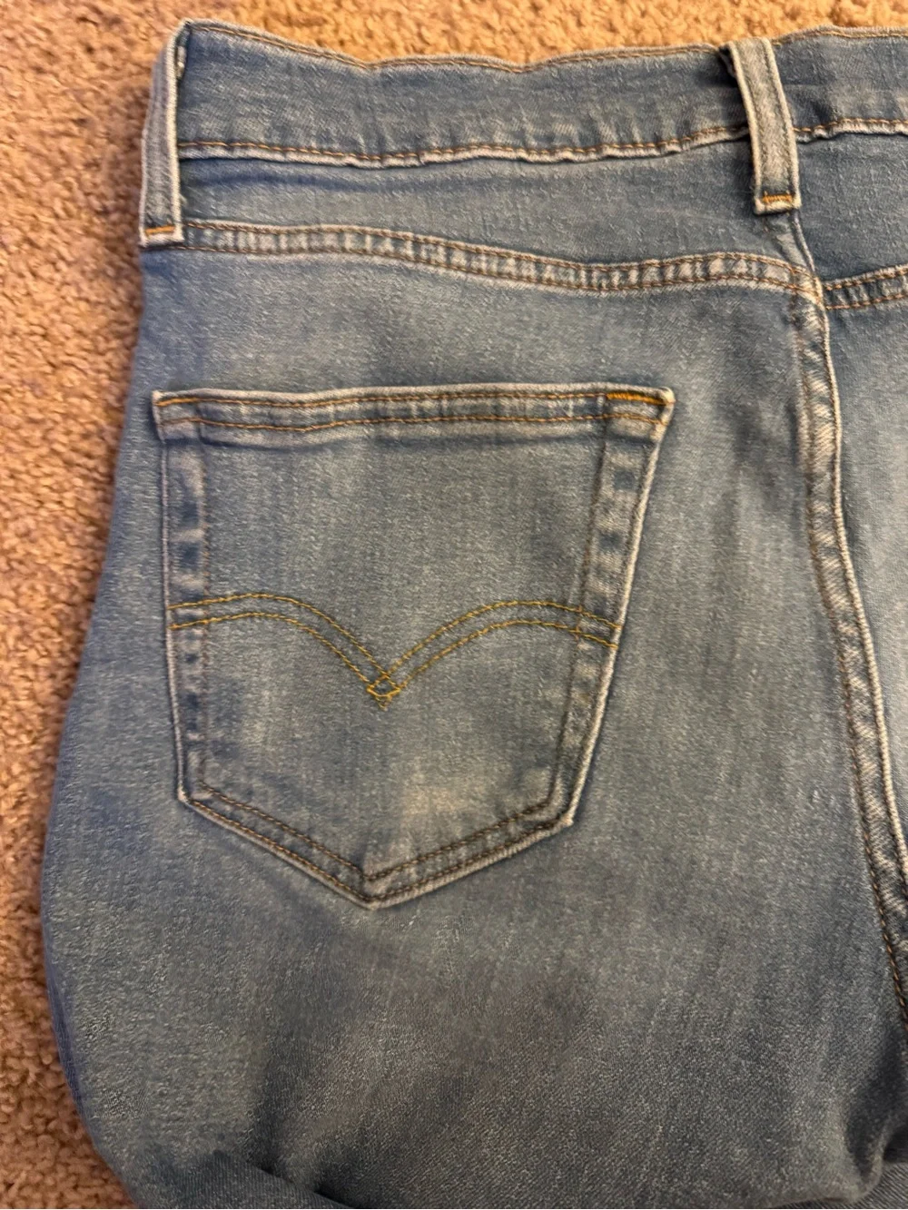 Levi's 511 Vintage Men Blue Straight Jeans